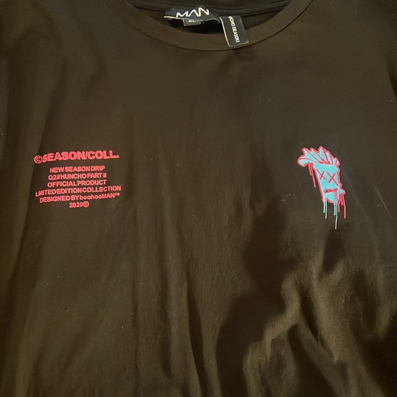 BooHooMAN Quavo Huncho Season 2 Drip Face Tee, XL, worn twice - Picture 2 of 4
